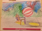 colored image of Parrish Beach